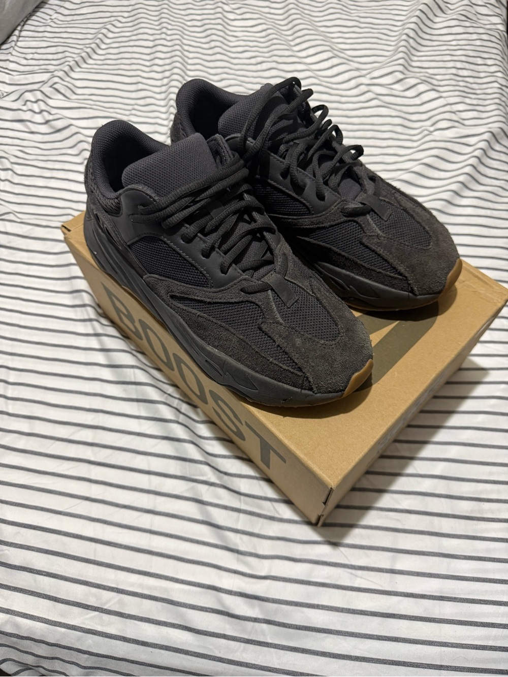 Yeezy Boost 700 V2 Men's Black Sneakers